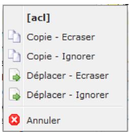 SYNOLOGY DS411J - Copier ou déplacer des fichiers ou dossiers sur le synology diskstation - 1