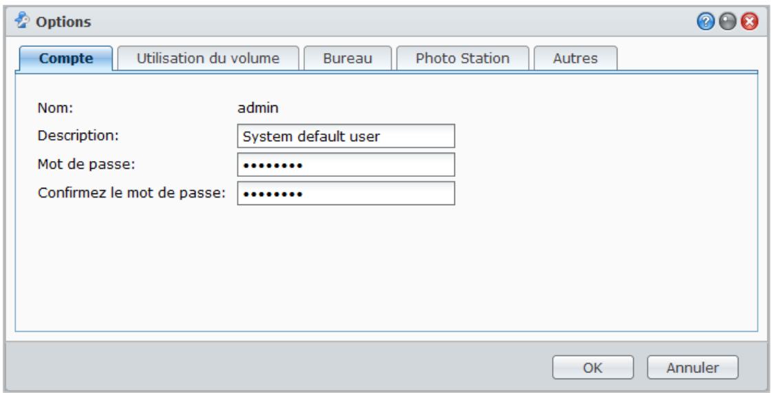 SYNOLOGY DS411J - Compte - 1