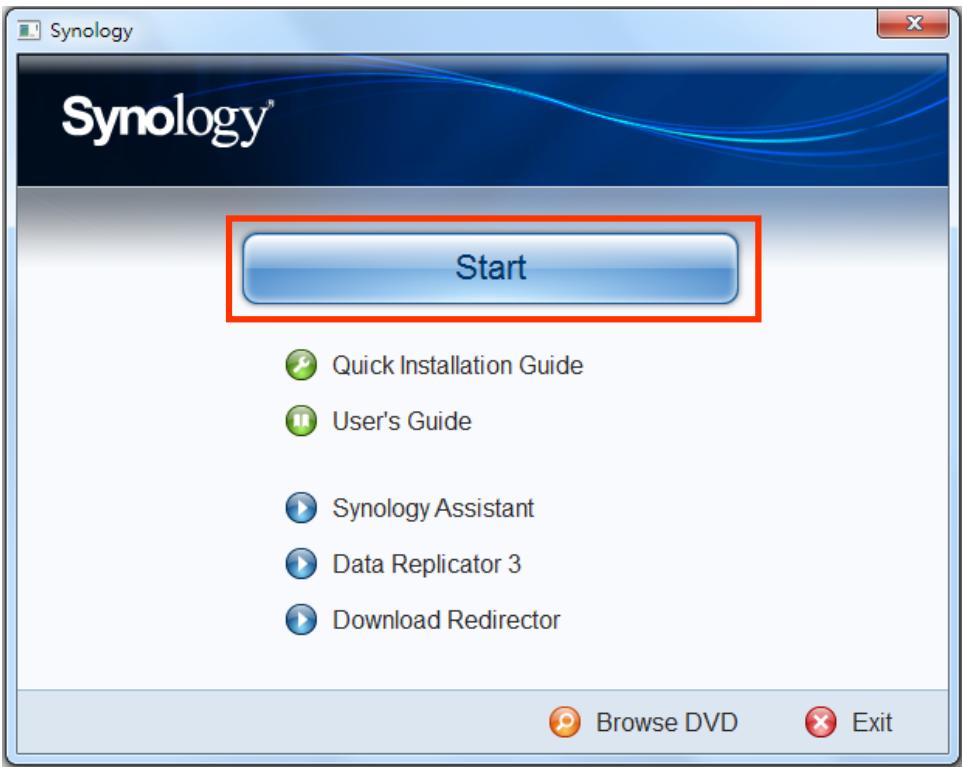 SYNOLOGY DS411J - Utilisation de synology assistant - 1