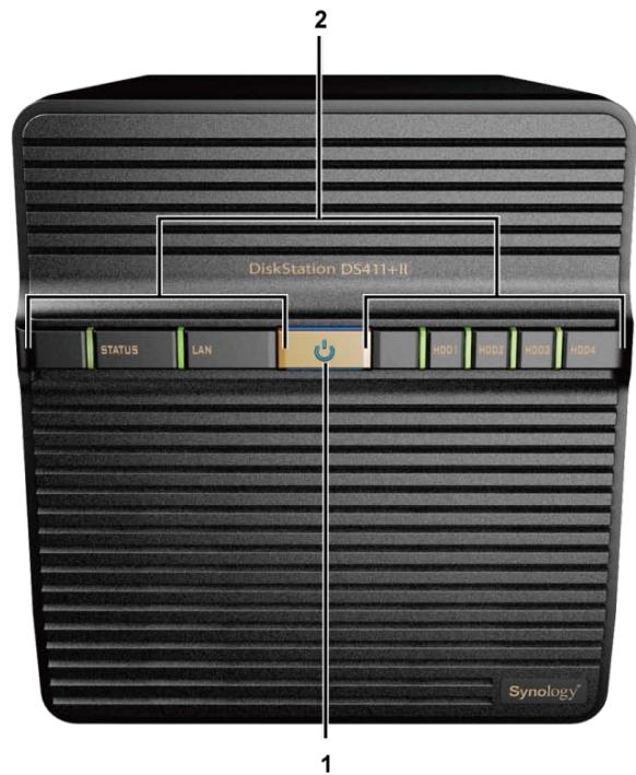 SYNOLOGY DS411J - Modèles 4 baies - 1