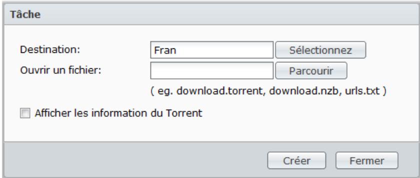 SYNOLOGY DS411J - Créer en chargeant des fichiers - 1