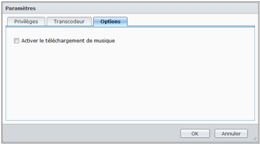 SYNOLOGY DS411J - Télécharger la musique - 1