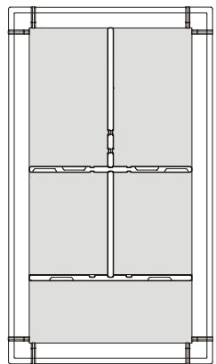 FRIGIDAIRE FFU17F5H - DIVISEURSPOUR CONGÉLATEURS HORIZONTAUX (CERTAINS MODELES) - 2