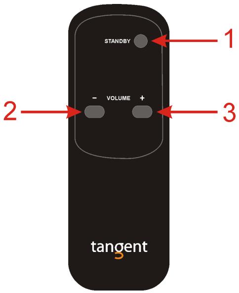 TANGENT EVO E5A - O controlo remoto - 1