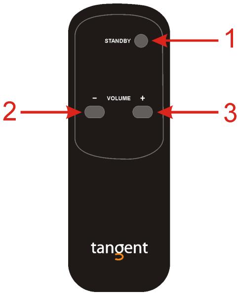 TANGENT EVO E5A - Télécommande - 1