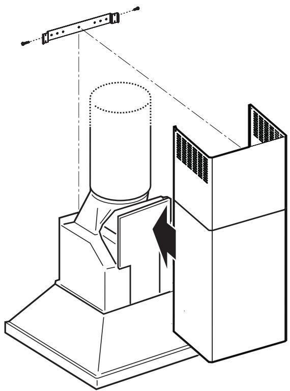 FRIGIDAIRE RH30WC55G - Monter le conduit de cheminée - 1