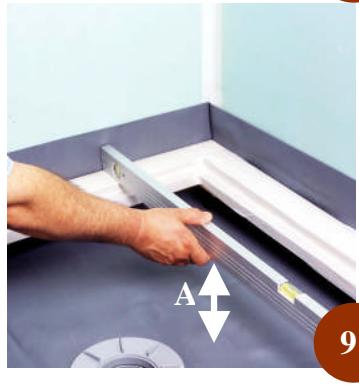 LAZER BANQUISE - Instruction de pose pour une douche plain pied - 9