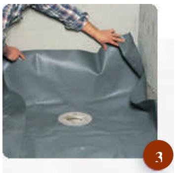LAZER BANQUISE - Instruction de pose pour une douche plain pied - 3