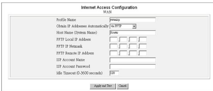 SMC 7301TA - Configuration d'accès à l'internet de base via WAN - 3