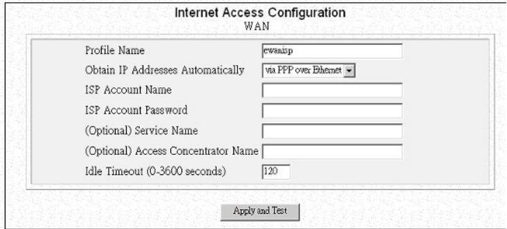 SMC 7301TA - Configuration d'accès à l'internet de base via WAN - 2