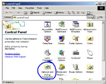 SMC 7004AWBR - Configuration de votre ordinateur avec windows 2000 - 2