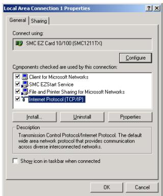SMC 7004AWBR - Configuration de votre ordinateur avec windows 2000 - 5