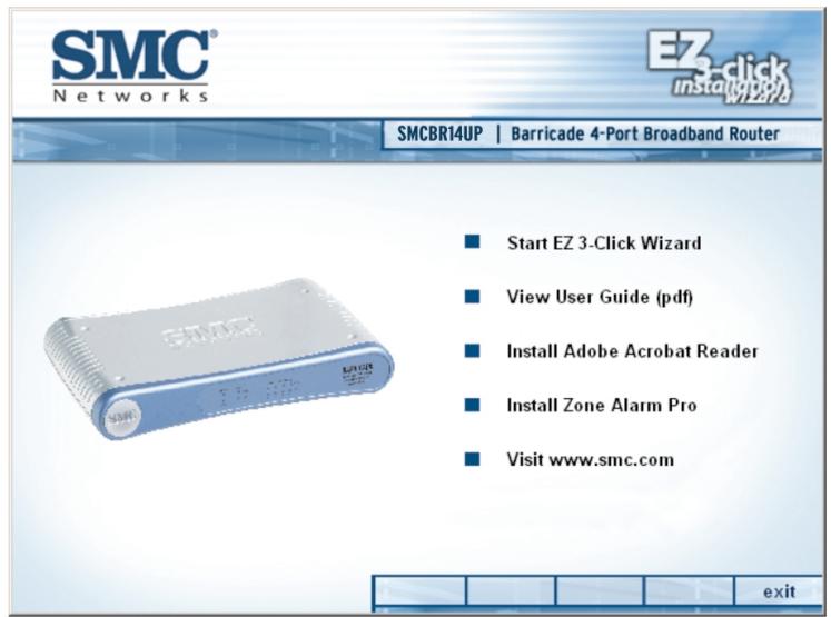SMC BR14UP - Installation de l'assistant EZ 3-Click - 1