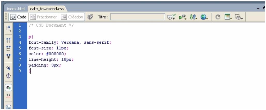 MACROMEDIA DREAMWEAVER 8-BIEN DMARRER AVEC DREAMWEAVER - Compléments sur les règles CSS - 1