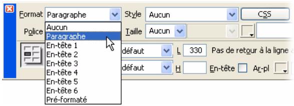 MACROMEDIA DREAMWEAVER 8-BIEN DMARRER AVEC DREAMWEAVER - Associez une feuille de style - 2