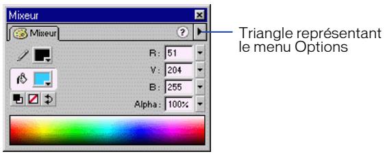 MACROMEDIA FLASH 5 - Utilisation des panneaux - 1