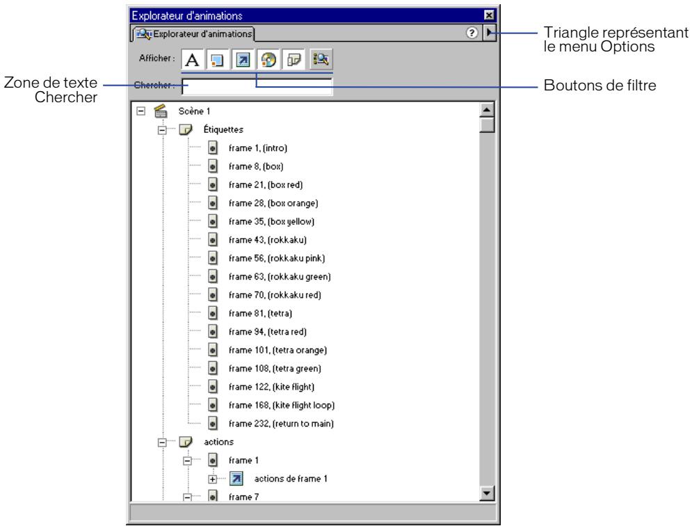 MACROMEDIA FLASH 5 - Utilisez l'explorateur d'animations - 1