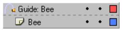 MACROMEDIA FLASH 5 - Pour créer une trajectoire de mouvement pour une animation interpolée : - 1