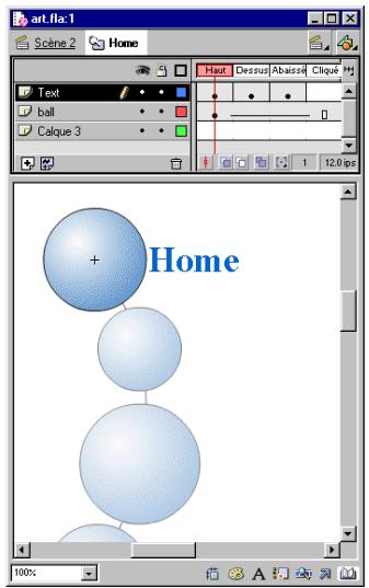 MACROMEDIA FLASH 5 - La scène et le scénario - 5
