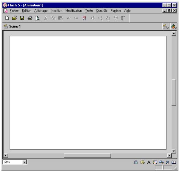 MACROMEDIA FLASH 5 - La scène et le scénario - 1