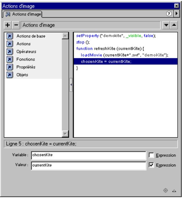 MACROMEDIA FLASH 5 - Définissez une fonction - 7