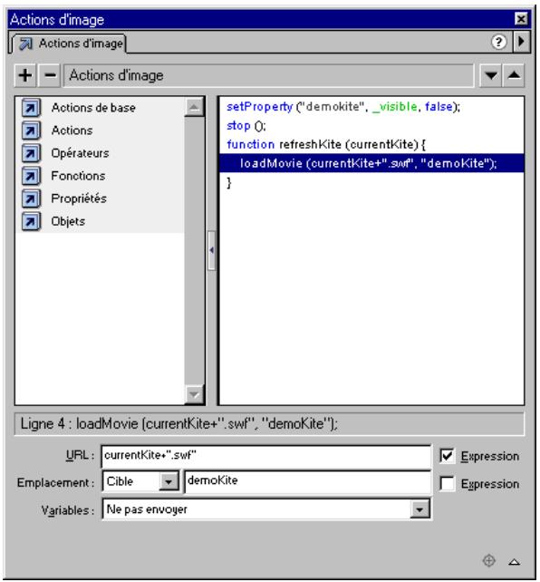 MACROMEDIA FLASH 5 - Définissez une fonction - 6