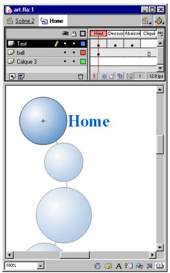 MACROMEDIA FLASH 5 - Pour modifier un symbole en place, effectuez l'une des opérations suivantes : - 2
