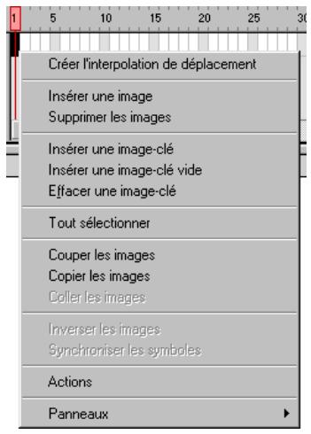 MACROMEDIA FLASH 5 - Utilisation des menus déroulants - 1