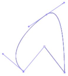 MACROMEDIA FLASH 5 - Ajustement des points d'ancrage sur les tracés - 1