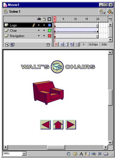 MACROMEDIA FLASH 5 - La scène et le scénario - 3