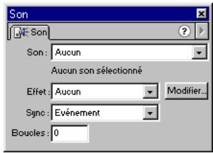 MACROMEDIA FLASH 5 - Pour ajouter un son à une animation : - 1