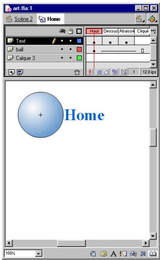 MACROMEDIA FLASH 5 - La scène et le scénario - 4