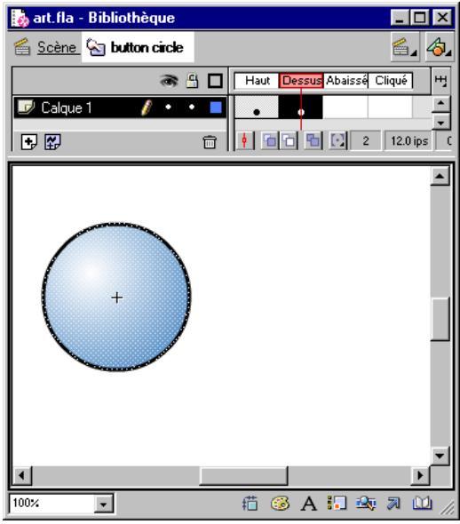 MACROMEDIA FLASH 5 - Pour créer un bouton : - 2
