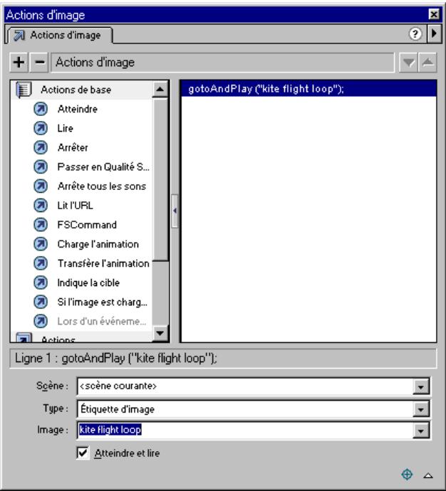 MACROMEDIA FLASH 5 - Faites en sorte que l'effet animé soit lu en boucle - 1