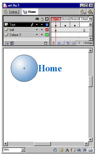 MACROMEDIA FLASH 5 - Pour modifier un symbole en place, effectuez l'une des opérations suivantes : - 1