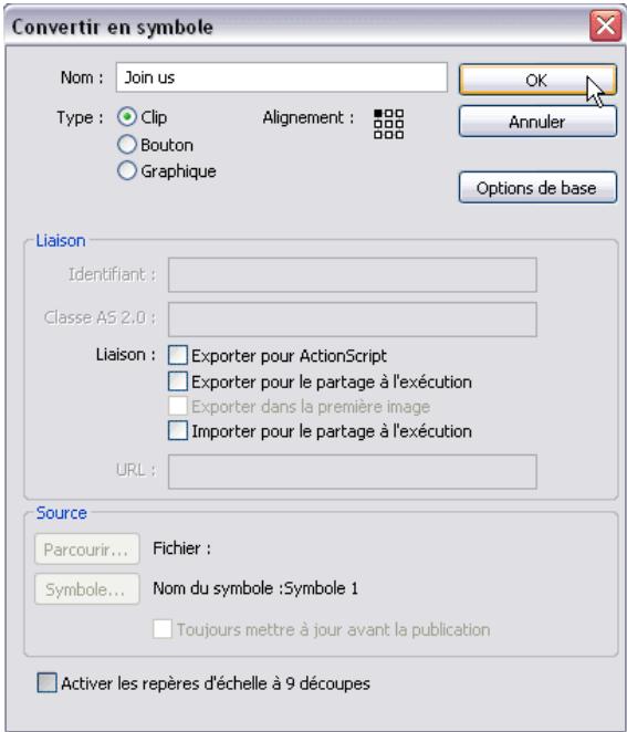MACROMEDIA FLASH 8-DIDACTICIELS FLASH - Création d'un symbole - 1