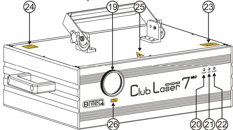 JBSYSTEMS LIGHT CLUB LASER 7 - ENGLISH - 1