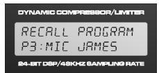 JBSYSTEMS LIGHT DLC1 - RECALL PERSONAL SETTINGS - 1