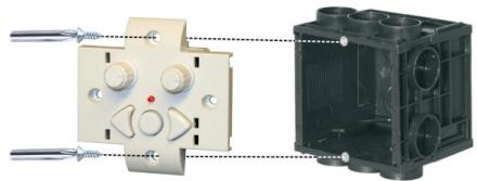 JBSYSTEMS LIGHT LED WALL DIMMER - INSTALLATION MECANIQUE DANS UN BOITIER MURAL : - 1