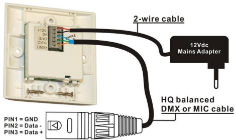 JBSYSTEMS LIGHT LED WALL DIMMER - COM OUTRO PRODUTO LED JB SYSTEMS: - 1