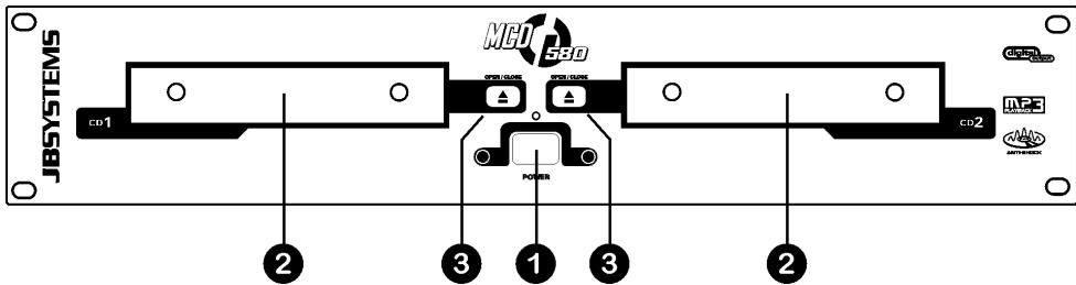 JBSYSTEMS LIGHT MCD 580 - UNIDADE PRINCIPAL - 1