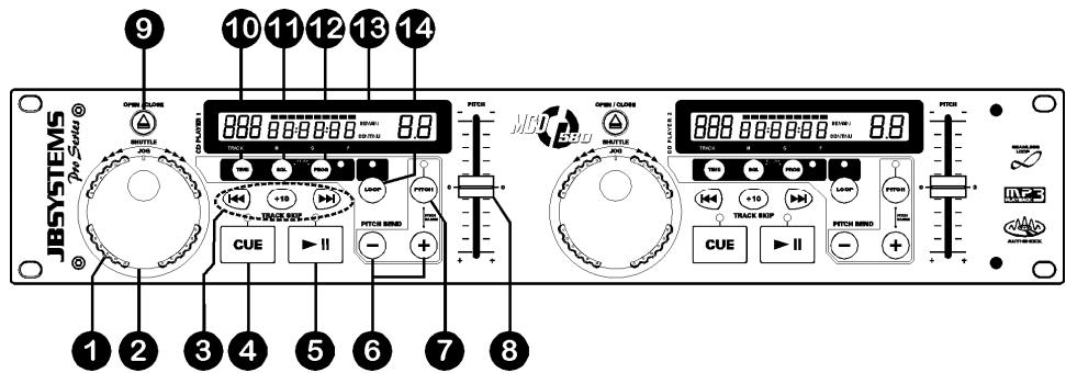 JBSYSTEMS LIGHT MCD 580 - MAIN UNIT - 3