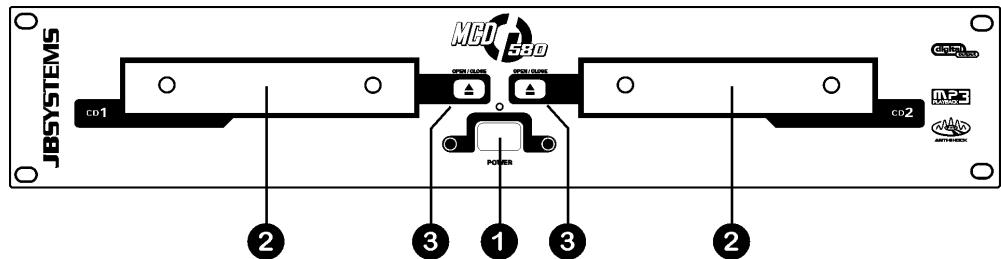 JBSYSTEMS LIGHT MCD 580 - MAIN UNIT - 1