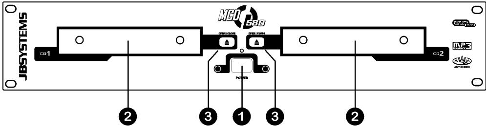 JBSYSTEMS LIGHT MCD 580 - MAIN UNIT - 1
