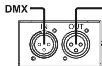 JBSYSTEMS LIGHT MINI LED MANAGER MK2 - Instalação électrique em modo DMX: - 1
