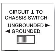 DYNACORD CL 2000 - GROUND-LIFT SWITCH - 1