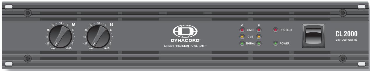 DYNACORD CL 2000 - Attention : Pour un fonctionnement fiable, la température ambiente autorisée ne doit pas dépasser +40°C. - 1