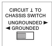 DYNACORD CL 800 - GROUND-LIFT SCHALTER - 1