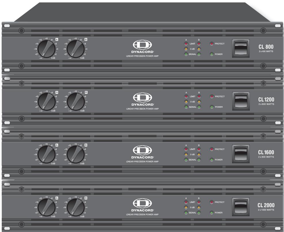 DYNACORD CL 800 - MATIÈRES - 1