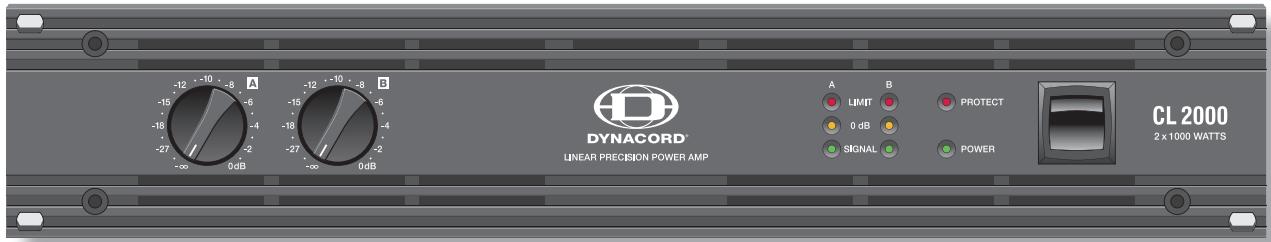 DYNACORD CL 800 - CAUTION: - 2